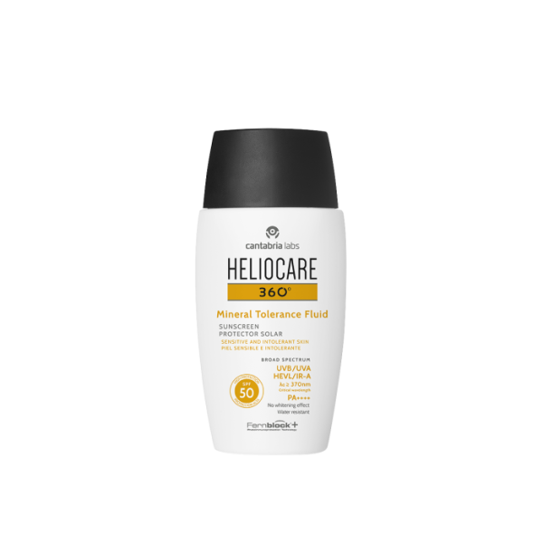 Cantabria Labs Heliocare 360 Mineral Tolerance Fluid SPF 50 Сонцезахисний мінеральний крем-флюї...