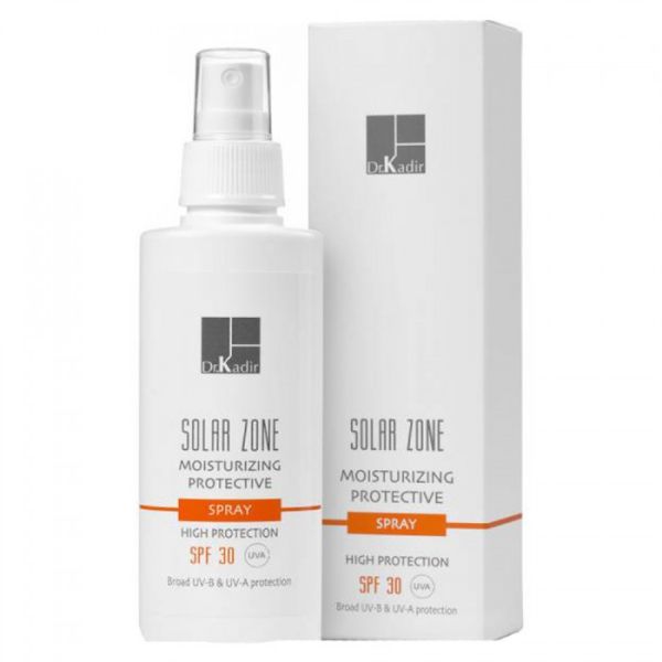 Dr. Kadir Solar Zone Moisturizing Protective Spray SPF 30+ Зволожуючий захисний спрей