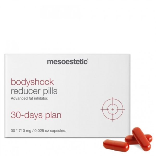 Mesoestetic Bodyshock Reducer Pills - Капсули для комплексного покращення стану шкіри тіла