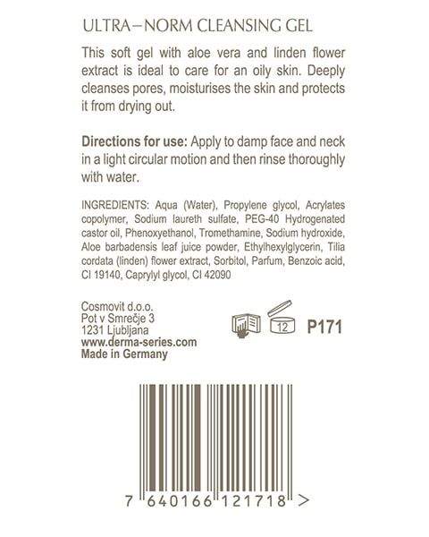 Ultra-norm cleansing gel - Нормалізуючий гель для очищення 200 мл