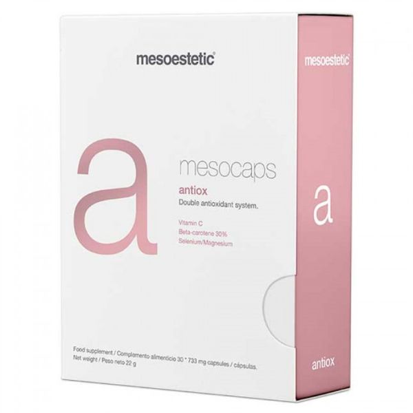 Mesoestetic - Mesocaps - Antiox. Капсули Антиокс - Подвійна антиоксидантна система