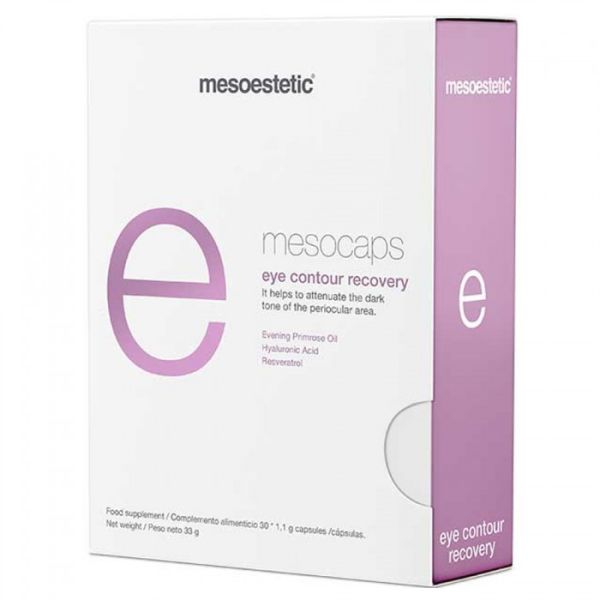 Mesoestetic - Mesocaps - Eye contour recovery. Капсули для зменшення темних кіл навколо очей