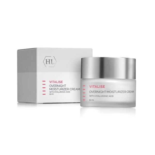 Vitalise Overnight Moisturizing Cream Високоефективний живильний крем з гіалуроновою кислотою збагатить шкіру вітамінами і екзотичними маслами