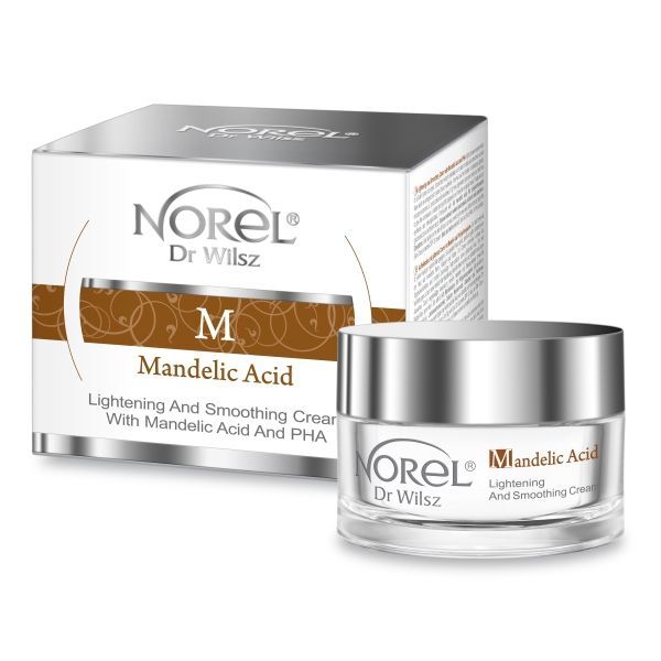 Mandelic Acid - Крем, що освітлює і розгладжує, з мигдальною кислотою 50 мл Norel