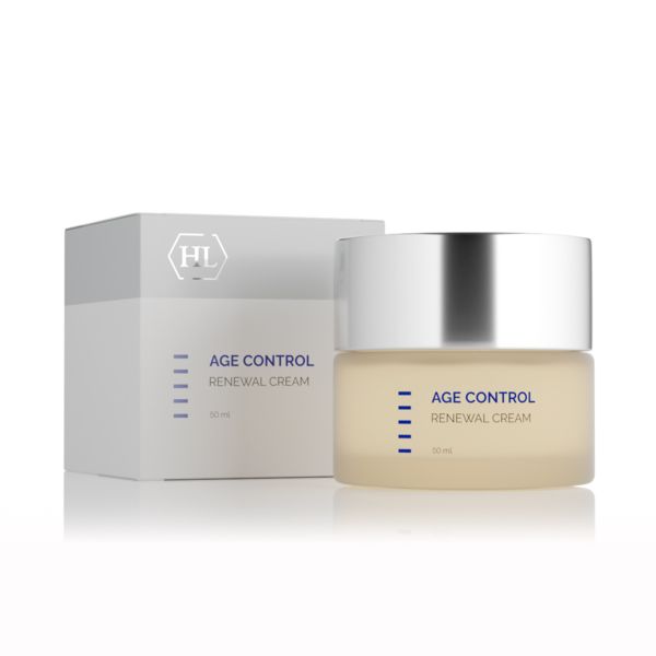 Age Control Renewal Cream Легкий крем ніжної текстури забезпечує глибоке проникнення фітоестрогенів, протеїнів та антиоксидантів, після використання сироватки та гелю