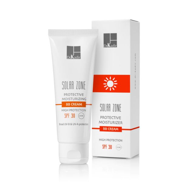 Dr. Kadir Solar Zone Moisturizing Protective ВР Сream SPF 30+ Сонцезахисний зволожуючий ВВ-крем з...