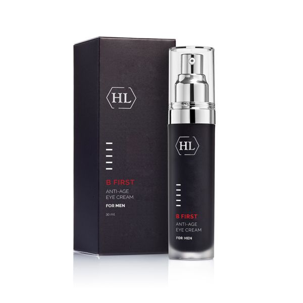 B First Anti-Age Eye Cream Крем для повік, збагачений пептидами, пантенолом, еластином і колагеном