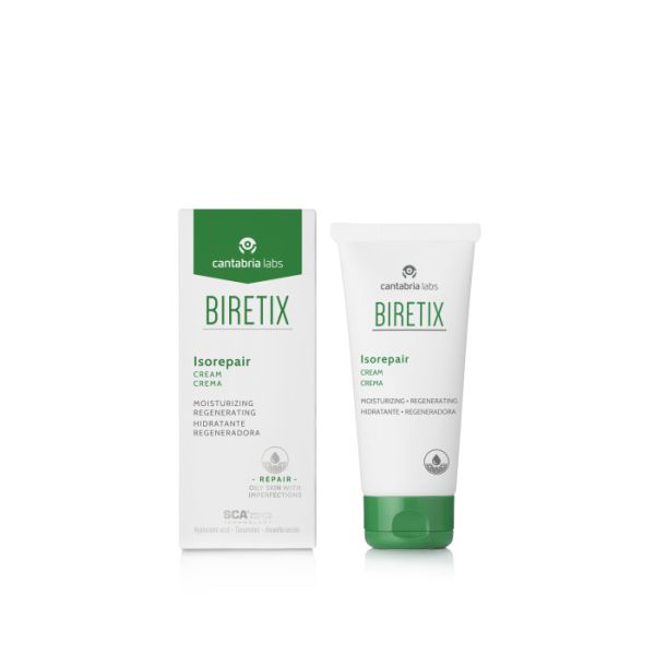 Cantabria Labs BIRETIX Isorepair Зволожуючий регенеруючий крем для проблемної шкіри