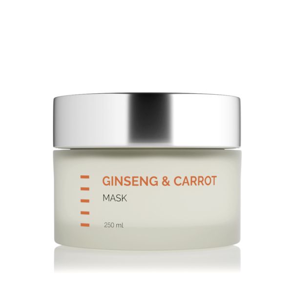 Ginseng & Carrot Mask Поживна освіжаюча маска, що підтягує, для професійного застосування