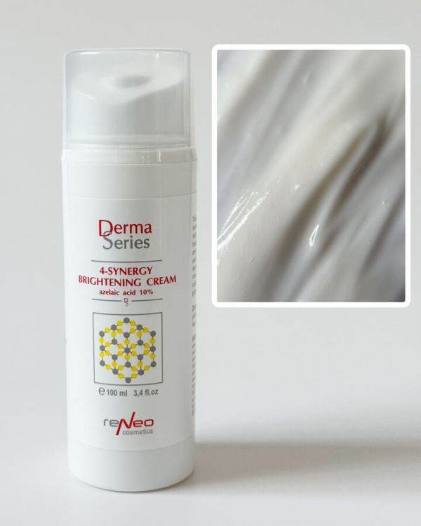 4-SYNERGY BRIGHTENING CREAM azelaic acid 10% - Освітлюючий легкий крем з азелаїновою кислотою 100 мл