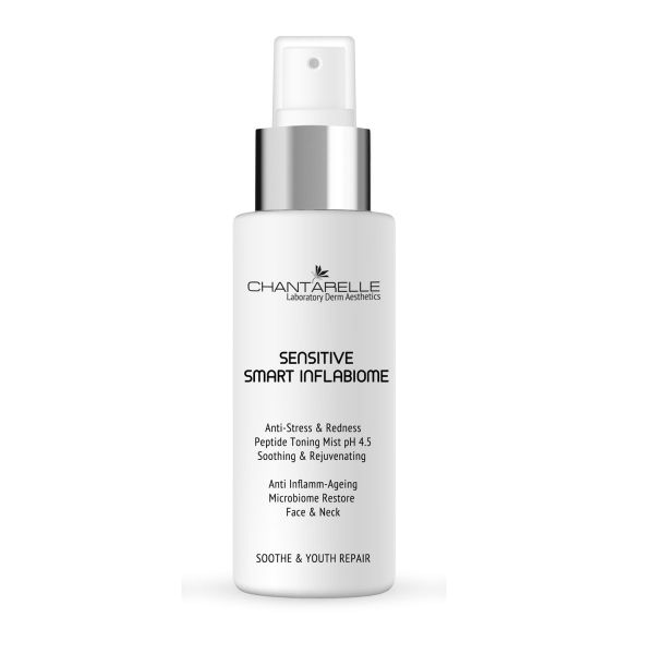 Антистрес та підсилювач; Тонізуючий спрей Redness Peptide pH 4,5 100 мл Chantarelle
