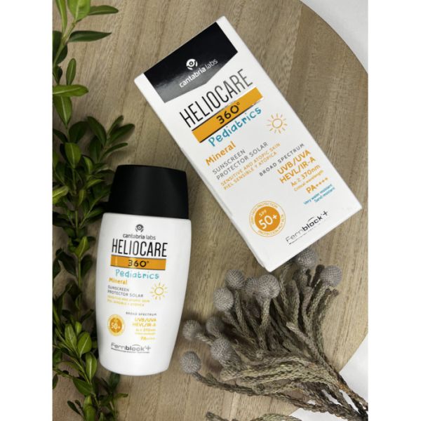 Дитячий мінеральний сонцезахисний гель-крем SPF 50+ Cantabria Labs Heliocare SPF 50+