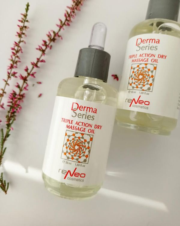 Triple Action Dry Massage Oil - 3-активна суха масажна олія 50 мл