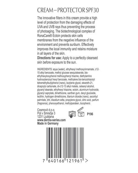 Cream - protector spf30 - Крем - протектор SPF30 50 мл
