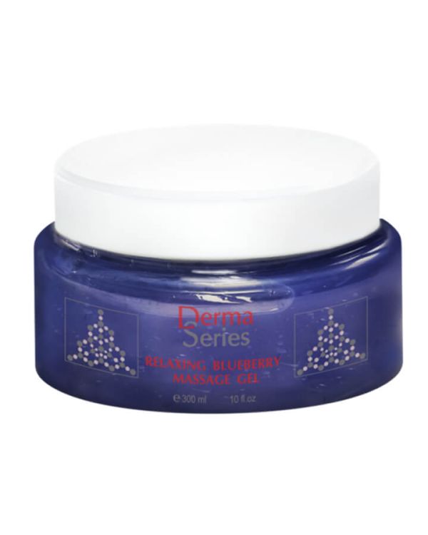 Relaxing blueberry massage gel - Релаксуючий масажний чорничний гель 300 мл