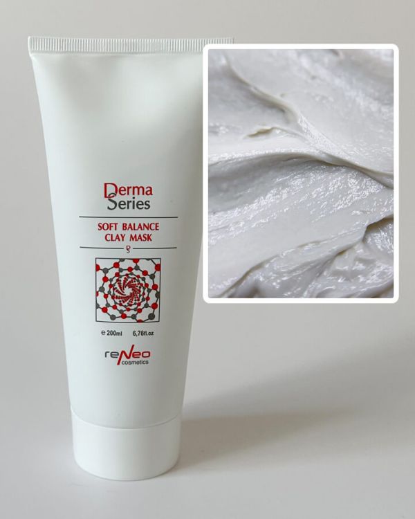 Soft balance clay mask - Живильна балансуюча маска з освітлюючою та пом’якшувальною дією 200 мл