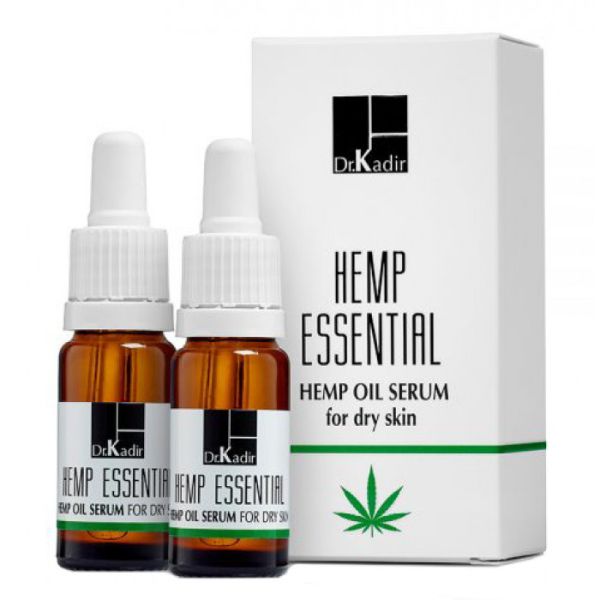 Dr. Kadir Hemp oil serum for dry skin Масло-сироватка з екстрактом Канабіс для сухої шкіри