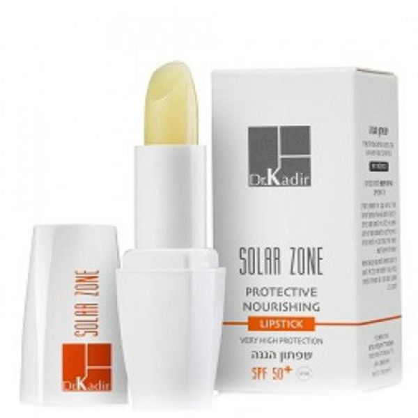Dr. Kadir Solar Zone Protective Nourishing Lipstick SPF 50+ Сонцезахисна зволожуюча помада