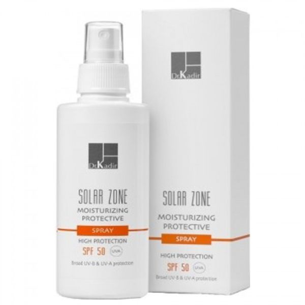 Dr. Kadir Solar Zone Moisturizing Protective Spray SPF 50+ Зволожуючий сонцезахисний спрей SPF-50+